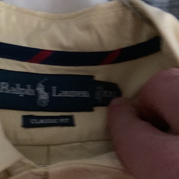 Yellow, heavyweight casual button down - Picture 2 of 4